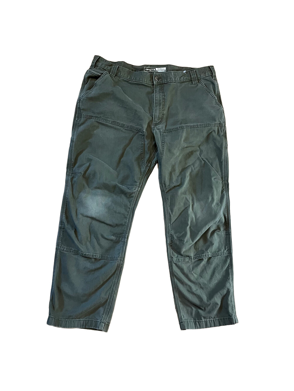 Carhartt Pants Mens 40X30 Double Knee Rugged Flex Relaxed Fit Canvas BN2802-M